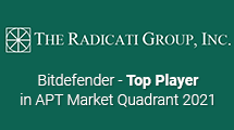 Radicati Group - Topspeler in APT-marktkwadrant 2021